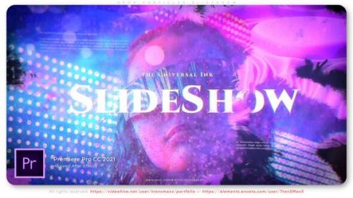 Videohive - Neon Particles Slideshow - 48777294