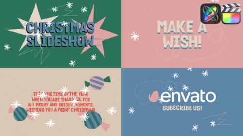 Videohive - Hand Made Christmas Slideshow for FCPX - 48801683
