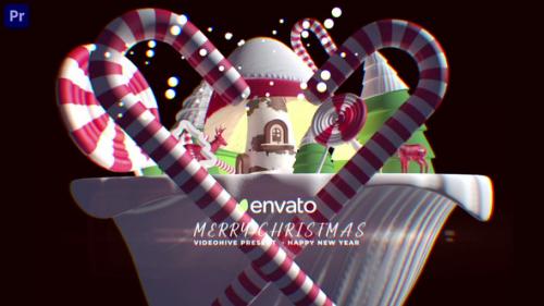 Videohive - 3d Cartoon Christmas Logo - 48807990