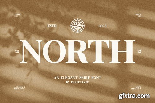 North Elegant Serif Font Typeface FS53RKL