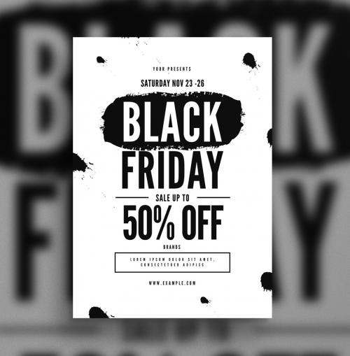 Adobe Stock - Black Friday Flyer Layout - 230700425