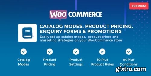 CodeCanyon - WooCommerce Catalog Mode - Pricing, Enquiry Forms & Promotions v1.1.4 - 43498179 - Nulled