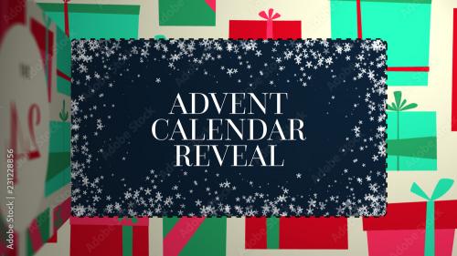 Adobe Stock - Advent Calendar Reveal Title - 231228856