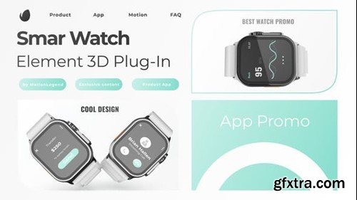 Videohive Smart Watch App Presentation 49145516