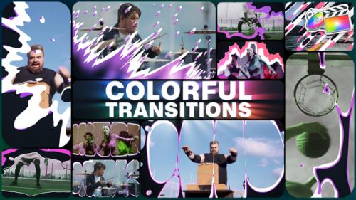 Videohive - Colorful Transitions for FCPX - 48839904