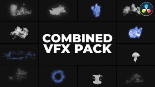 Videohive - Combined VFX Pack for DaVinci Resolve - 48841158