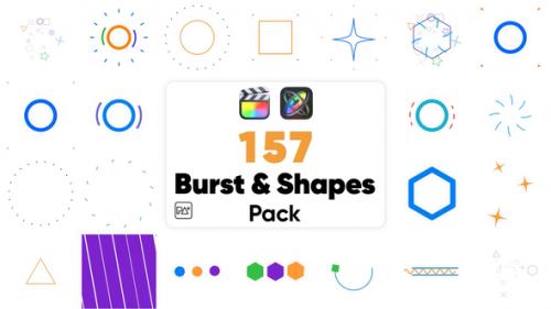 Videohive - Burst & Shapes Pack For Final Cut Pro X - 48857941