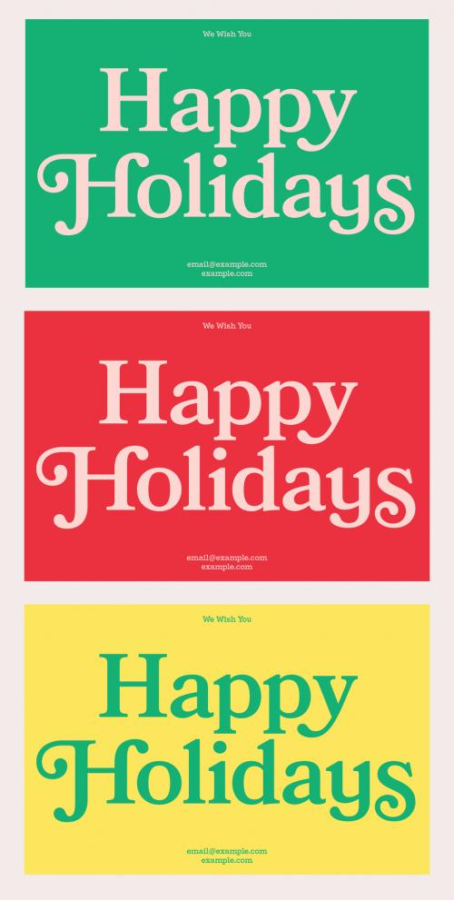 Adobe Stock - Candy Holiday Postcard - 233811050