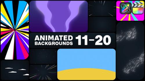 Videohive - Animated Backgrounds for FCPX - 48887860