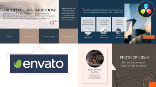 Videohive - Architecture Slideshow | DaVinci Resolve - 48888163