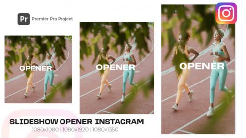 Videohive - Slideshow Opener Instagram | MOGRT | Multiscreen Opener - 48888747