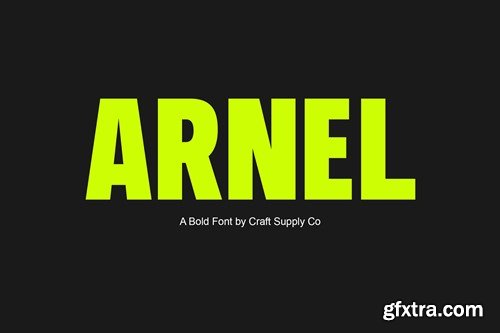 Arnel – Bold Sans Serif YJQCQSV