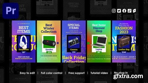 Videohive Shopping Instagram Stories 49076691