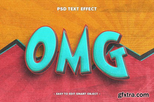 OMG Comic Blast Text Effect Layer Style 8EZS7VS