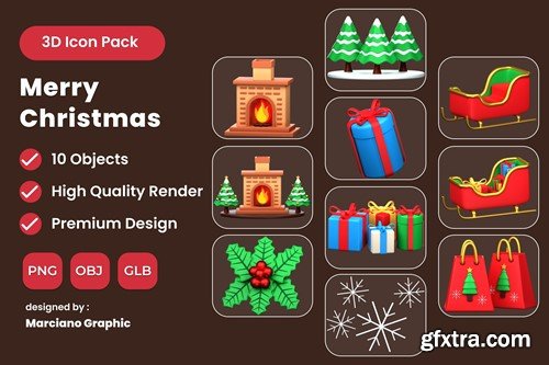 Christmas 3D Icon Pack 4NL7AMQ