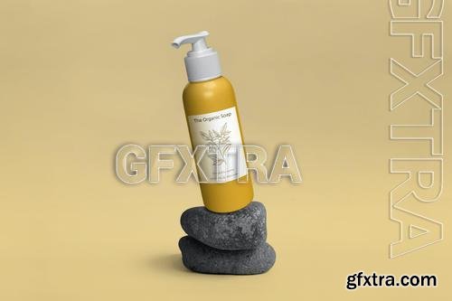 Soap Bottle Mockup QSH7KM6