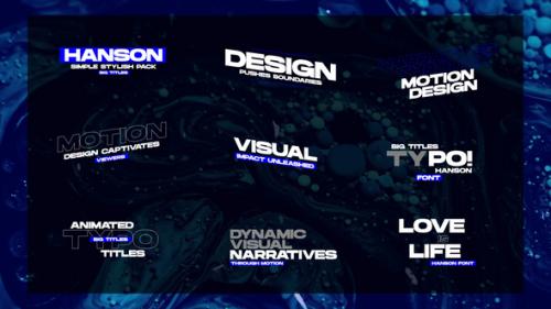 Videohive - Typography | FCPX - 48986023