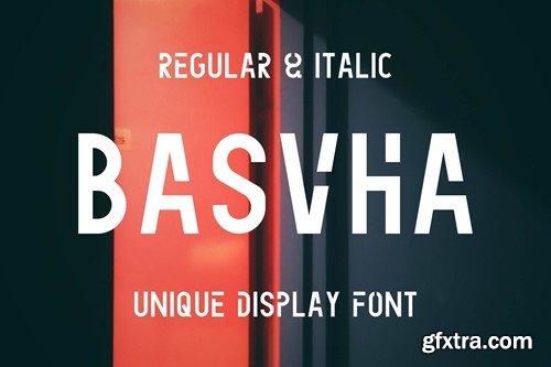 Basvha - A Condensed Font DMDQ4NY