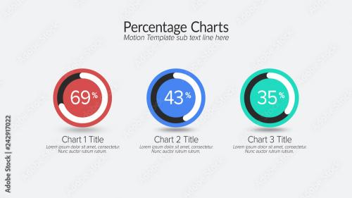 Adobe Stock - Percentage Charts - 242917022