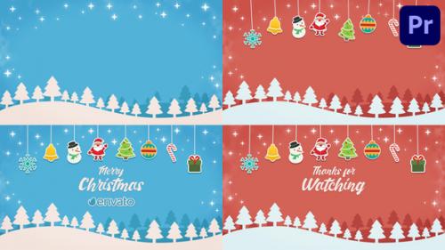 Videohive - Short Christmas Intro for Premiere Pro - 49000674