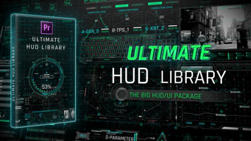 Videohive - Ultimate HUD Library For Premiere Pro - 40435992