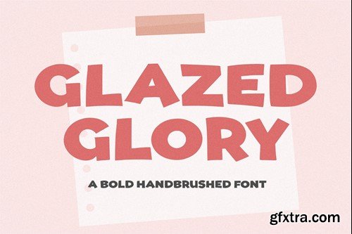 Glazed Glory Handwriting Font YH R7JCGCL