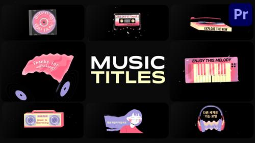 Videohive - What Music Is Playing Now Titles | Premiere Pro MOGRT - 48866539