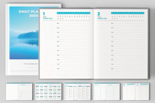 Daily Planner 2024. 380 Pages