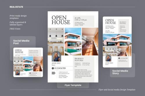 Real Estate Open House Templates