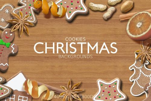 Christmas Cookies Backgrounds