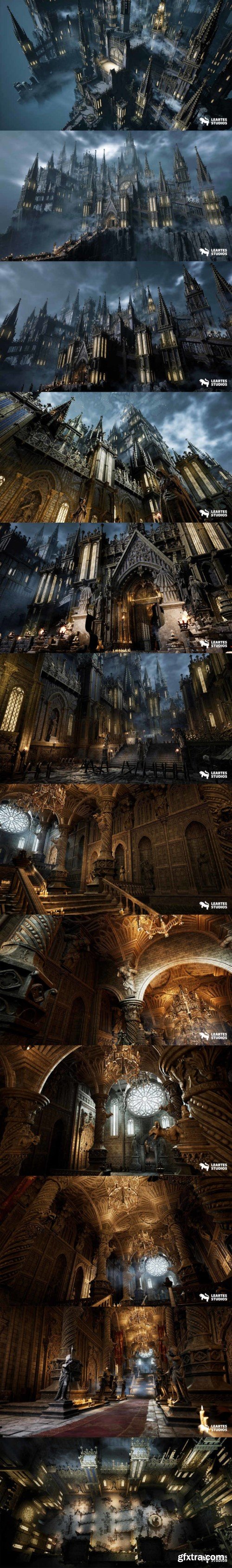 Unreal Engine - Fantasy Castle Environment 5.0-5.3