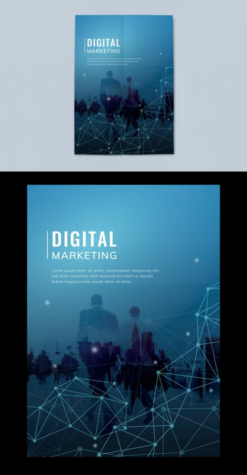 Adobe Stock - Digital Marketing Poster Layout - 247855446