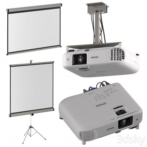 Epson EB-FH06 projector + projection screens