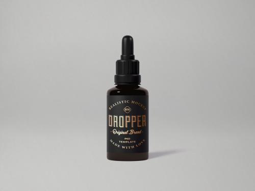 Adobe Stock - Dropper Bottle Mockup - 252305859