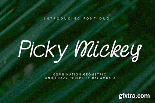 Picky Mickey - Font Duo YDNFSB4