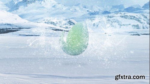 Videohive Winter Snow Frost Blizzard Holiday Logo 1 48524948