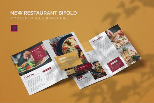 New Restaurant - Bifold Brochure