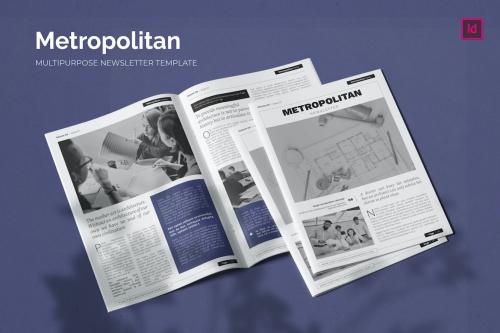Metropolitan News - Newsletter Template
