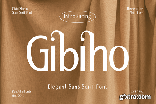 Gibiho Elegant Font Y3TPGDU