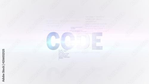 Adobe Stock - Quick Code Glitch Title - 256032125