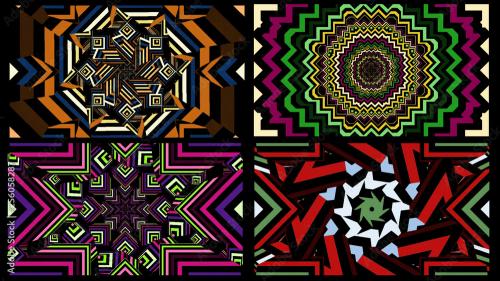 Adobe Stock - Psychedelic Loopable Backgrounds - 256058287