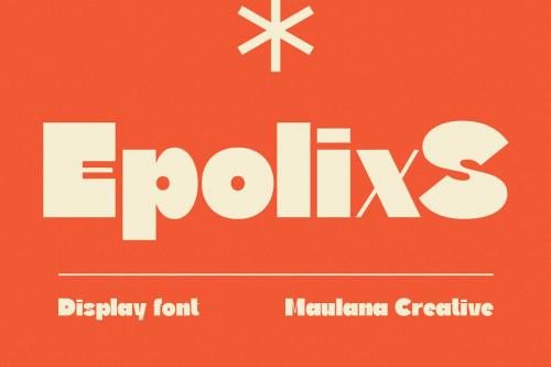 Epolixs Display Font