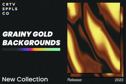 Grainy Gold Backgrounds