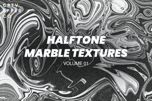 Halftone Marble Textures