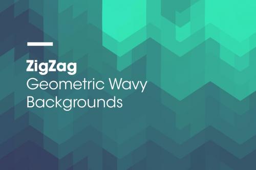 ZigZag | Geometric Wavy Backgrounds