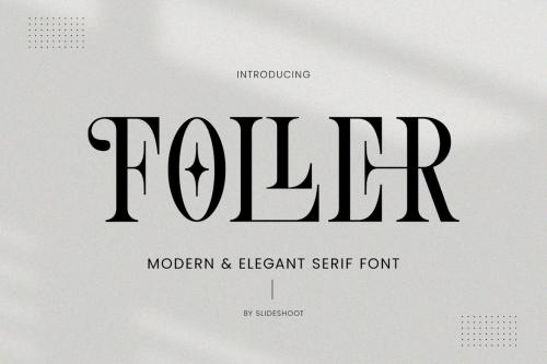 Foller Serif Font Z4FDVAD