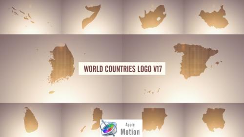 Videohive - World Countries Logo & Titles V17 - Apple Motion - 43860084