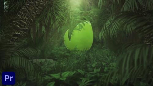 Videohive - Eco Nature Green Jungle Logo Reveal - 48918139