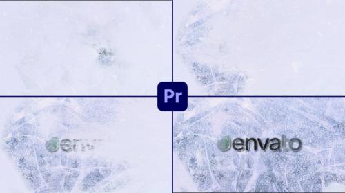 Videohive - Winter Wind Snow Blow Frost Logo Text - 49157708