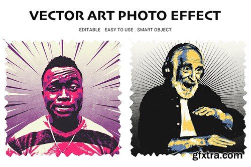 Vector Art Photo Effect ZLRGT8P